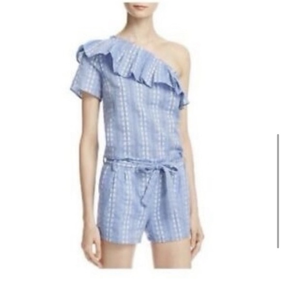 [Splendid] Floral Embroidered Off Shoulder Top - Picture 4 of 7